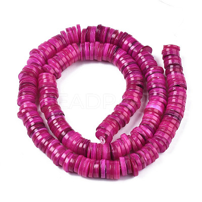Natural Freshwater Shell Beads Strands BSHE-I016A-01E-1