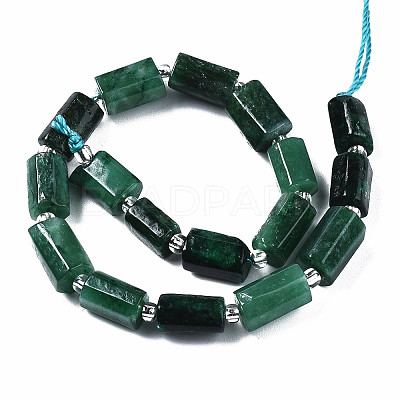 Natural Fuchsite Beads Strands G-S376-011-1-1