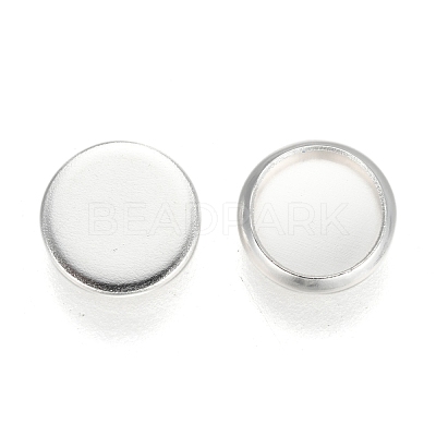 304 Stainless Steel Plain Edge Bezel Cups STAS-E460-10S-6MM-1