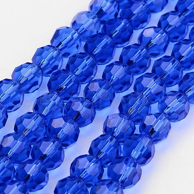 Transparent Glass Bead Strands LS-GLAA-G013-10mm-26-1