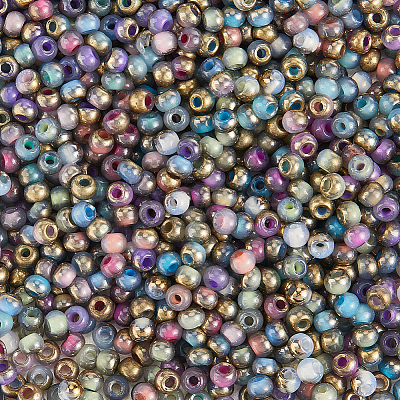 84G 14 Colors Glass Seed Beads GLAA-SC0003-35-1