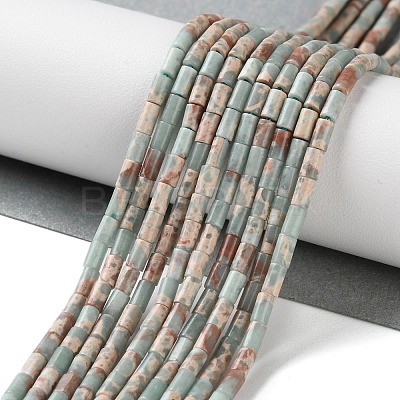 Synthetic Shoushan Stone Beads Strands G-B124-A02-01-1