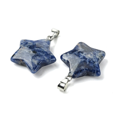 Natural Sodalite Pendants GG-K002-10D-1