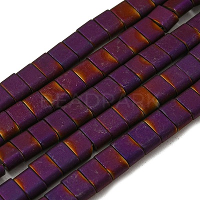 Electroplated Non-magnetic Synthetic Hematite Beads Strands G-C106-B01-06B-1