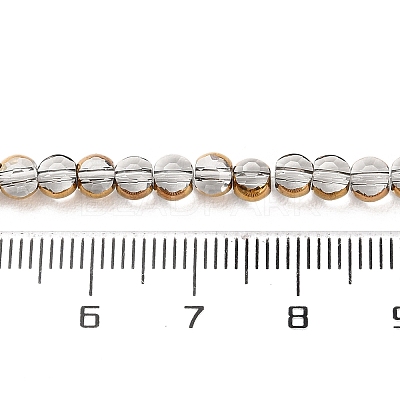 Electroplate Glass Beads Strands LS-EGLA-A040-01E-1