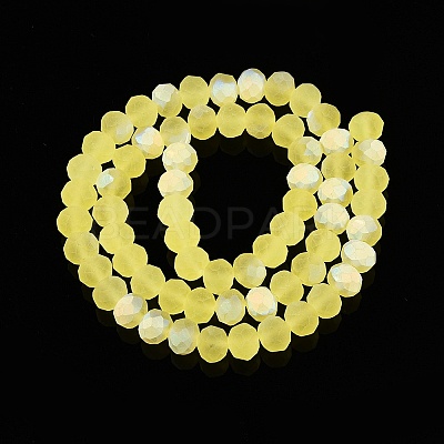 Transparent Glass Beads Strands LS-EGLA-A044-T8mm-MB29-1