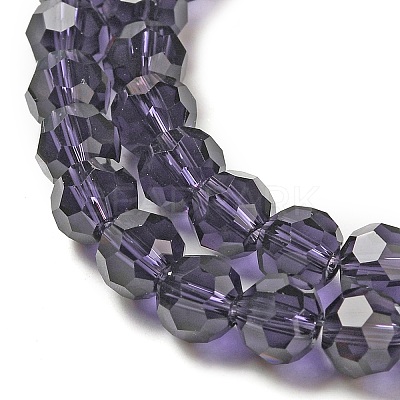 Transparent Glass Beads EGLA-A035-T6mm-D15-1