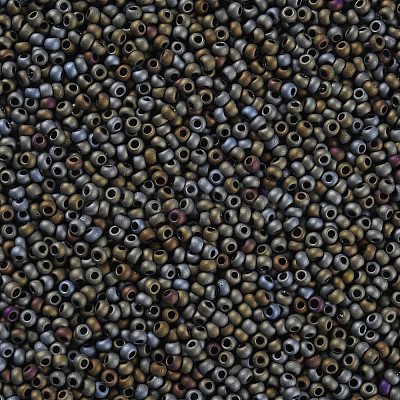 12/0 Grade A Round Glass Seed Beads SEED-Q008-M602-1