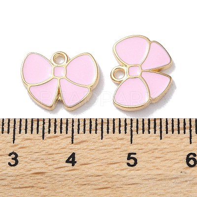 Alloy Enamel Pendants ENAM-O001-10G-G-1