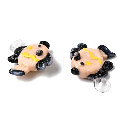 Handmade Lampwork Pendants LAMP-B035-01B-14-1