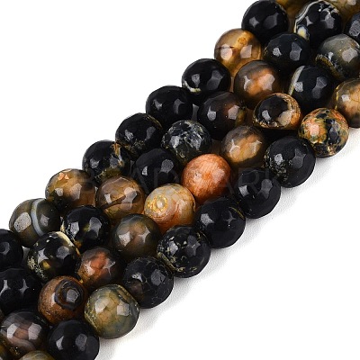 Natural Agate Beads Strands G-Q606-42A-05-1