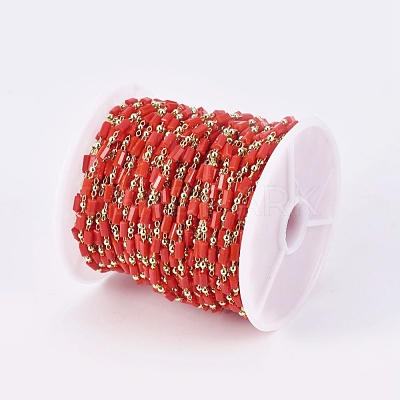 Handmade Glass Beaded Chains CHC-F008-B09-1
