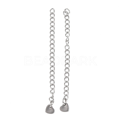 Tarnish Resistant 304 Stainless Steel Chain Extender FIND-JF00071-03-1