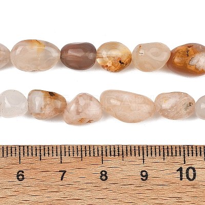 Natural Cherry Blossom Agate Beads Strands GG-C286-A24-1