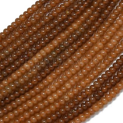 Natural Malaysia Jade Beads Strands G-B165-G01-4x6mm-09-1