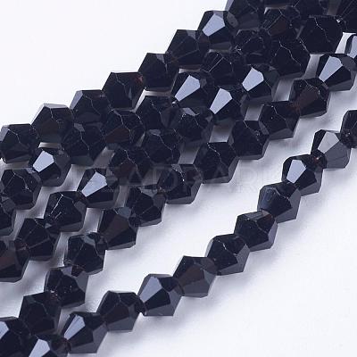 Imitation Austrian Crystal 5301 Bicone Beads GLAA-S026-10-1