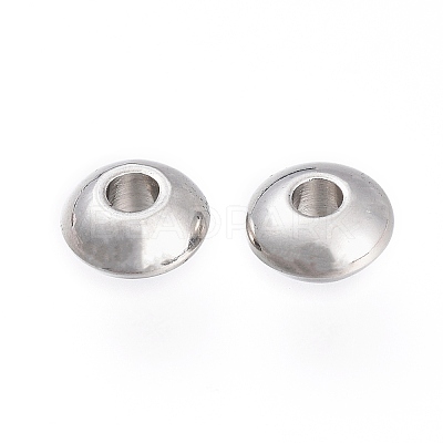 Non-Tarnish 202 Stainless Steel Spacer Beads STAS-L232-070B-P-1