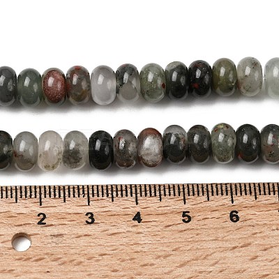Natural African Bloodstone Beads Strands G-A280-A06-02-1