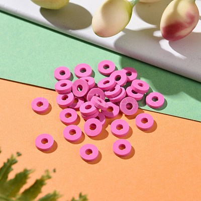 Handmade Polymer Clay Beads CLAY-Q251-6.0mm-27-1