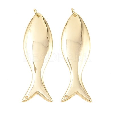 Brass Pendants X-KK-P353-11G-02-1
