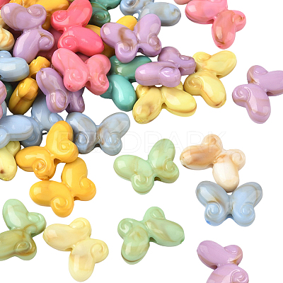 200Pcs Acrylic Beads SACR-SP0001-49-1