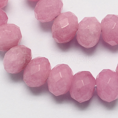 Natural White Jade Bead Strands X-G-R171-2x4mm-03-01-1