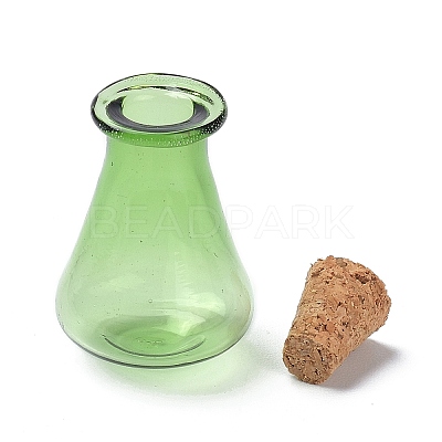 Glass Cork Bottles LS-AJEW-O032-01D-1