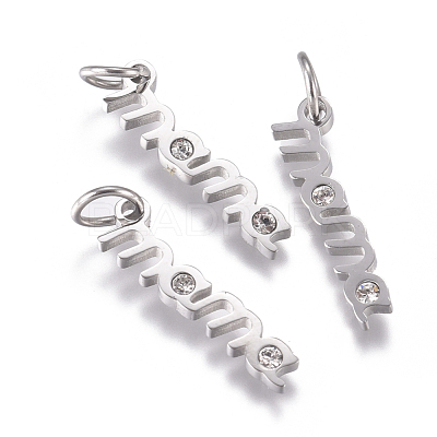 316 Surgical Stainless Steel Pendants STAS-L242-05-1