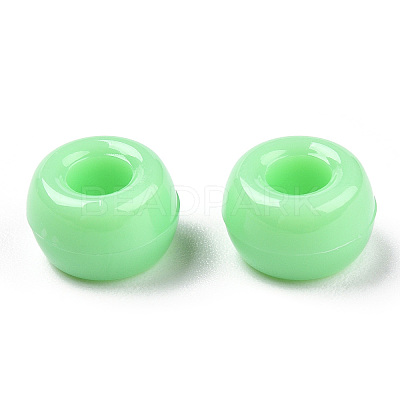 Opaque Plastic Beads KY-T025-01-F07-1