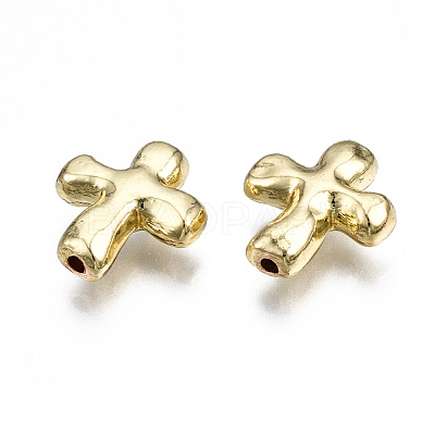 Rack Plating Alloy Beads PALLOY-T077-138LG-RS-1