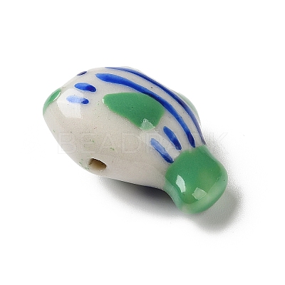 Handmade Porcelain Beads X-PORC-Z006-02A-1