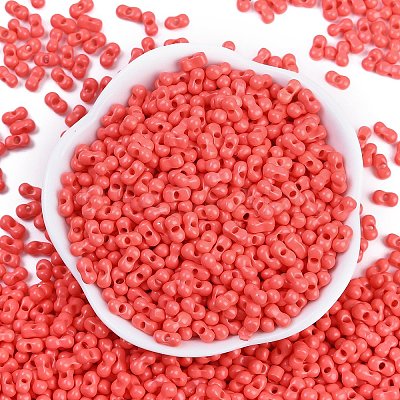 Baking Paint Glass Seed Beads X1-SEED-K010-A08-1