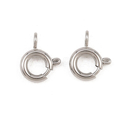 304 Stainless Steel Spring Gate Rings STAS-P437-11P-1