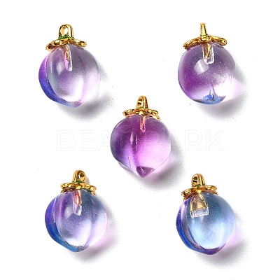 Glass Pendants X-GLAA-P072-05G-1