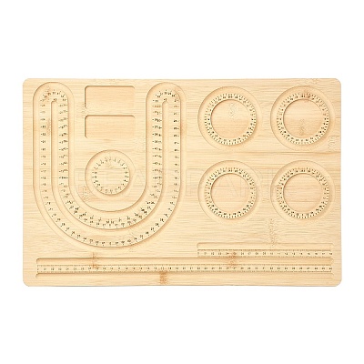 Rectangle Wood Bracelet Design Boards TOOL-YWC0003-01-1