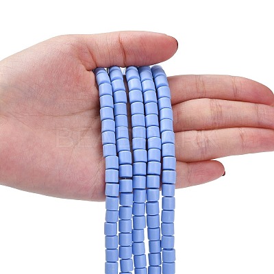 Handmade Polymer Clay Bead Strands CLAY-ZX006-01-93-1