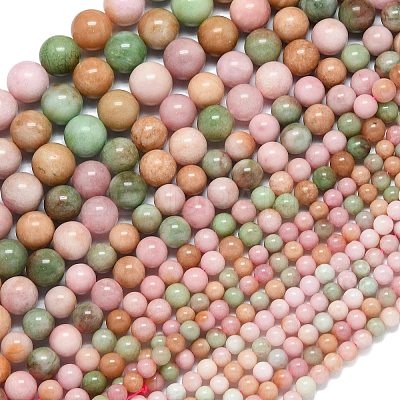 Natural Malaysia Jade Beads Strands G-B165-C06-14mm-1