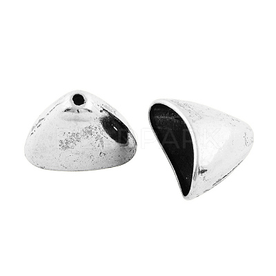 Tibetan Style Alloy Triangle Apetalous Bead Cones LS-TIBE-5212-AS-LF-1