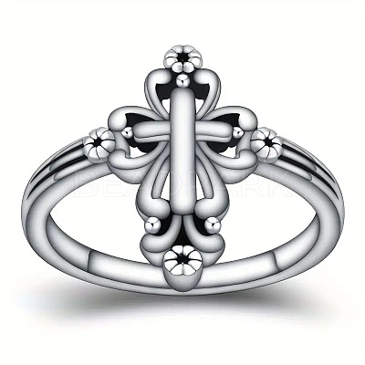 Cross Alloy Finger Rings FS-WGD13AF-01-1