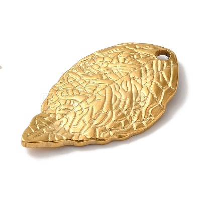 PVD Vacuum Plating 304 Stainless Steel Pendants STAS-L081-005G-02-1