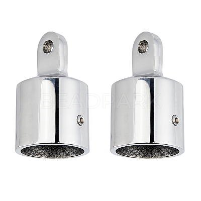316 Surgical Stainless Steel Cap End FIND-WH0436-11-1