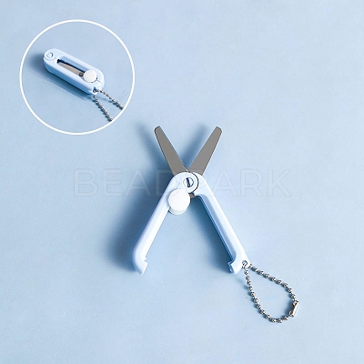 Stainless Steel Safe Portable Travel Scissors LS-WG39274-04-1