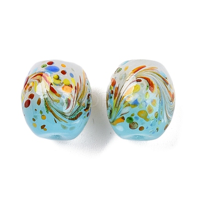 Handmade Lampwork Beads LAMP-T023-01A-03-1