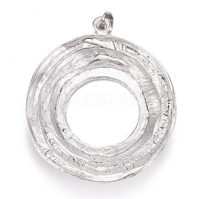 Glass Big Pendants PALLOY-I203-01AS-1