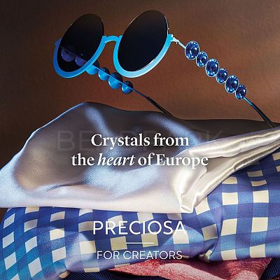 Preciosa® MAXIMA Crystal Round Stones Y-PRC-RASS47-23980-1