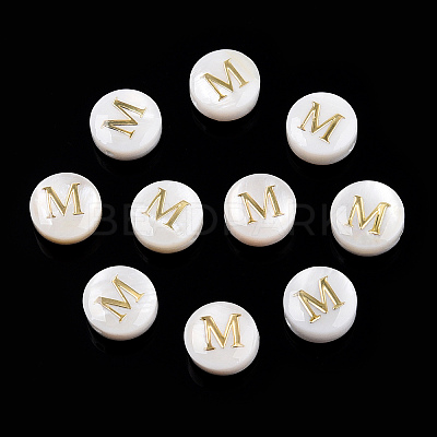 Natural Freshwater Shell Beads SHEL-N036-01M-1