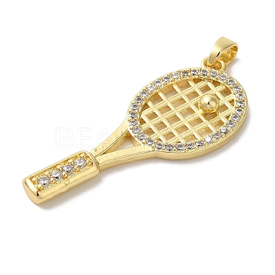 Brass Micro Pave Cubic ZircBrass Micro Pave Cubic Zirconia Pendants X-KK-S391-08G-01-1