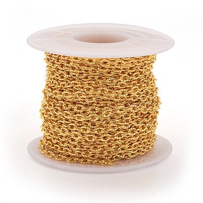 Iron Textured Cable Chains LS-X-CHT104Y-G-1