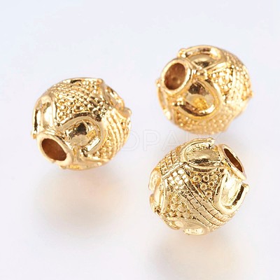 Alloy Beads PALLOY-F204-01G-1