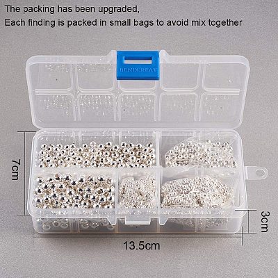 Brass Spacer Beads KK-PH0034-44-1